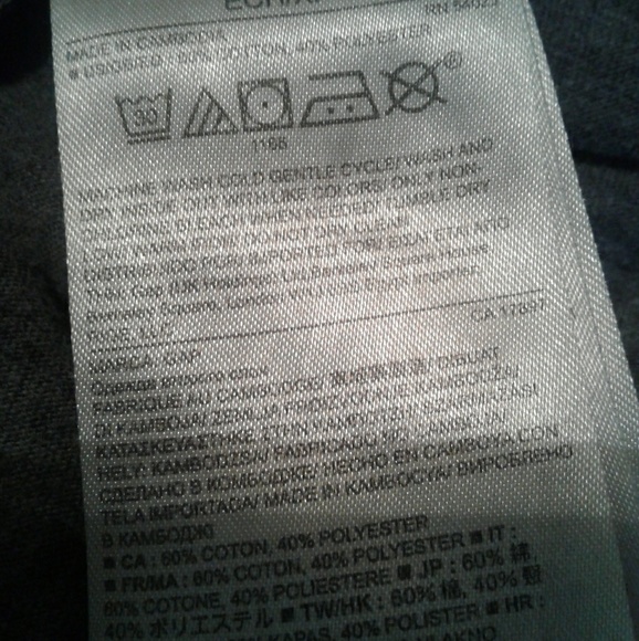 🌺 GAP Heather Gray Dress/Cover-up EUC - Picture 6 of 6